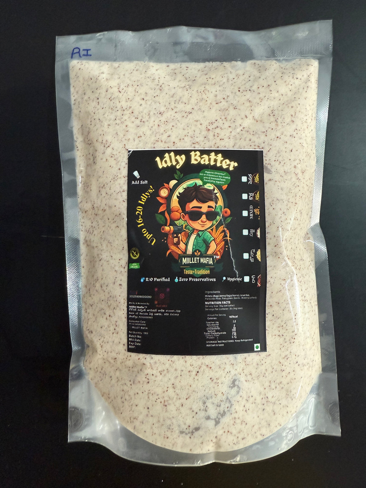 Millet Mafia 3 Millet Idly Batter