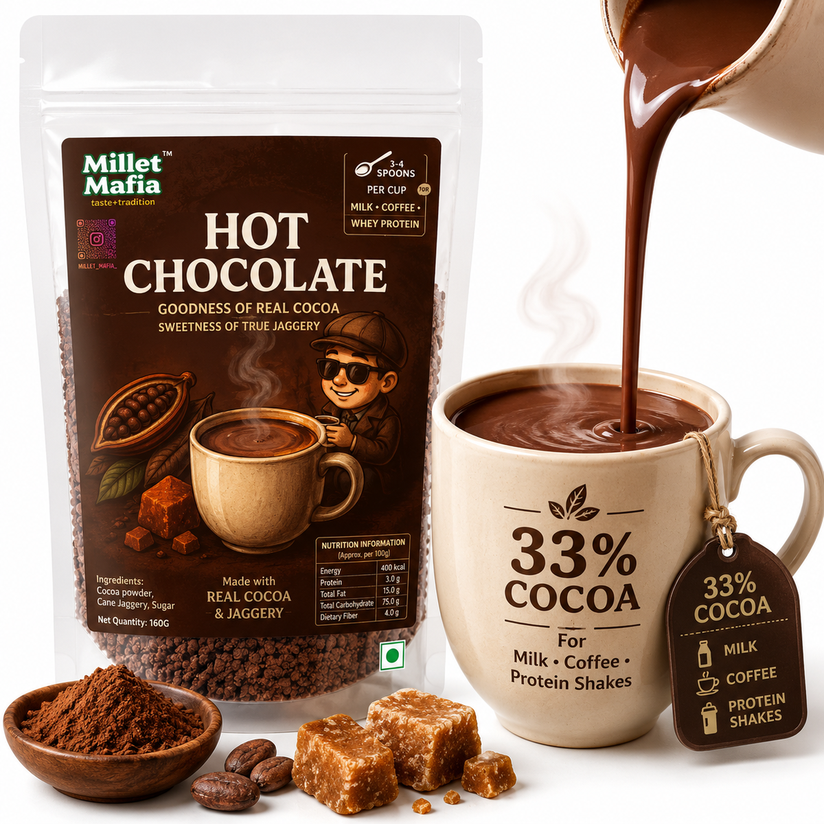 Millet Mafia Hot Chocolate Mix