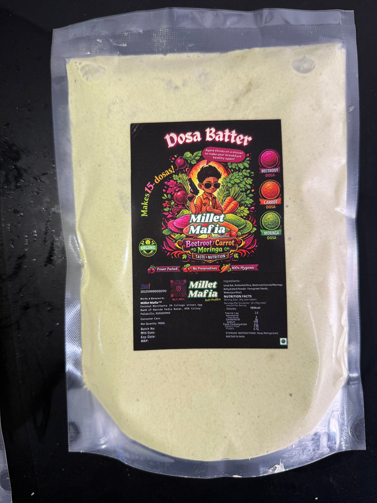 Millet Mafia Moringa Dosa