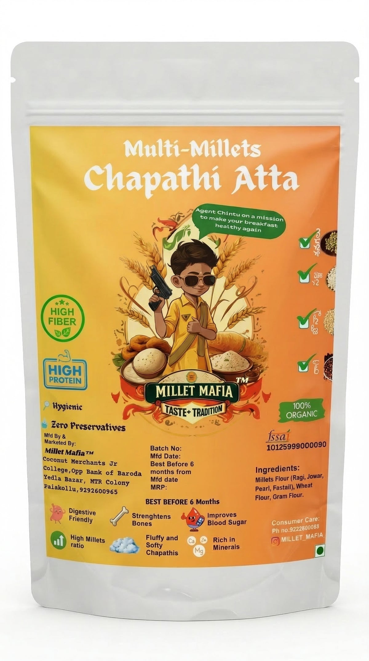 Millet Mafia Multi Millet Chapathi Atta